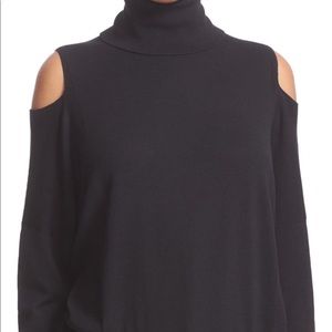 Vince Cold Shoulder turtleneck sweater. Like New